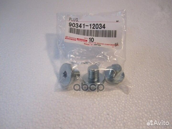 Пробка маслосливная 72;75-52508-SX;B72;WW1081;