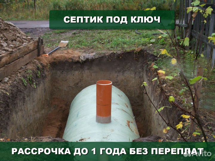 Септик Дека 4 пластиковый