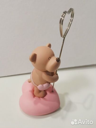 Фигурка мишка с держателем