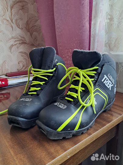 Лыжные детские ботинки 38р
