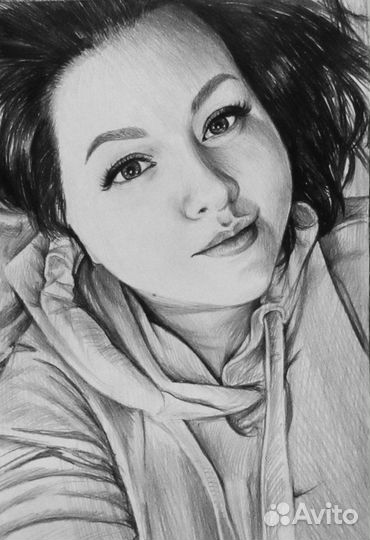 Портреты карандашом с фотографии