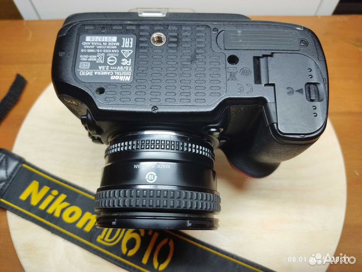 Фотоаппарат Nikon d610 body