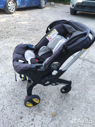 Коляска-автокресло Foo foo 4-в-1 черный foo-foo