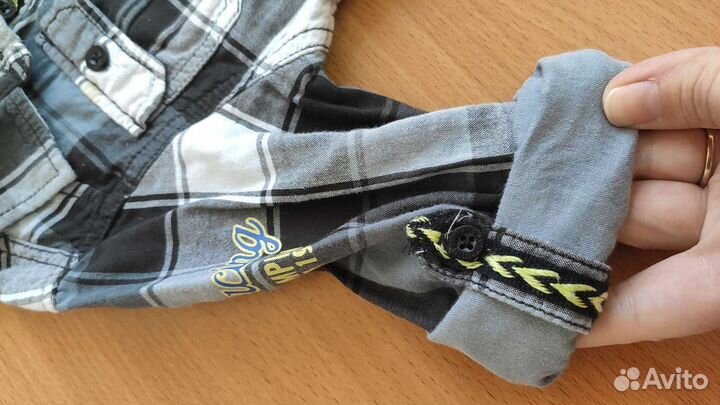 Рубашка на мальчика 86-92