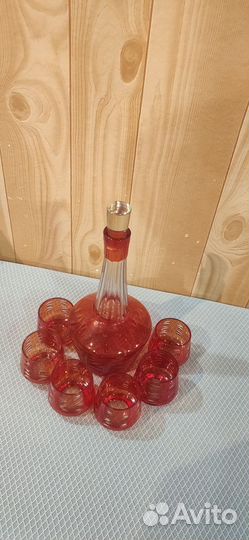 Графин с рюмками СССР