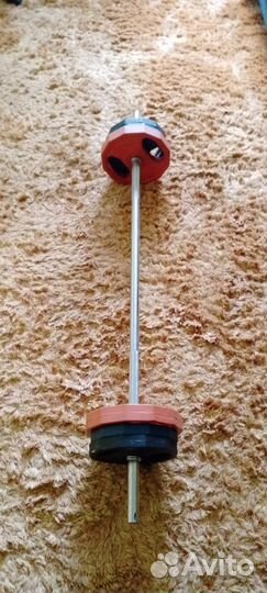 Штанга гриф блины бу