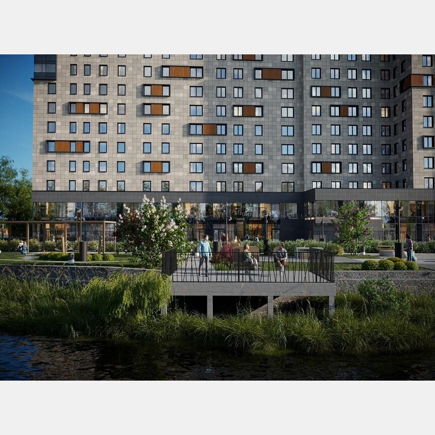 1-к. апартаменты, 15,4 м², 2/13 эт.