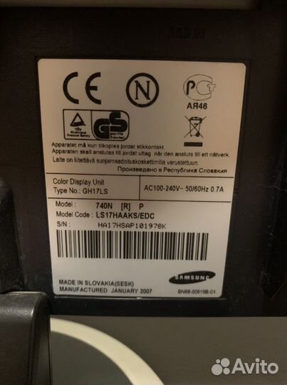 Монитор Samsung