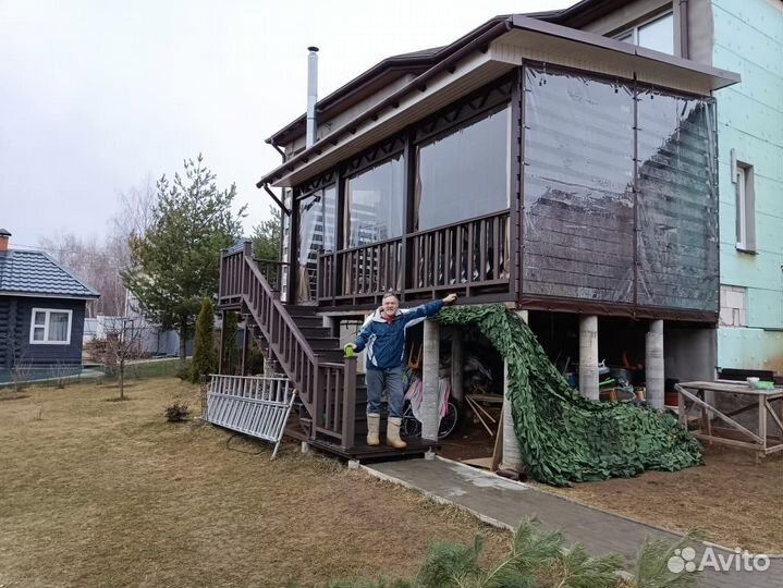 Мягкие окна на беседку, веранду, террасу