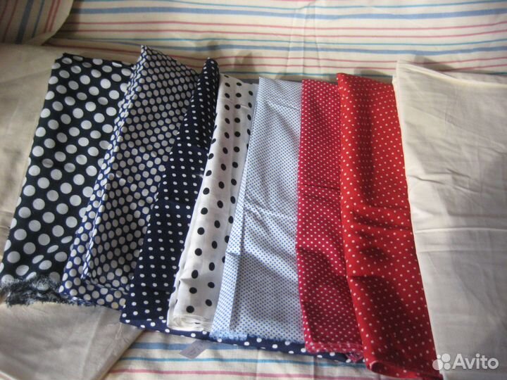 Ткань: ситец. тик