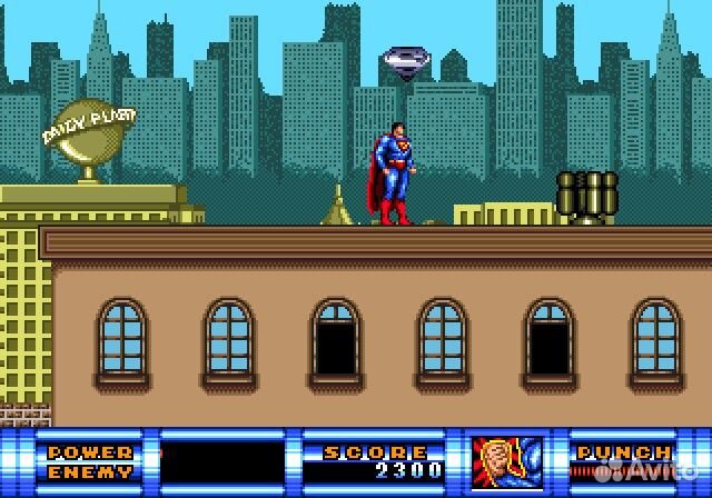 Superman Sega, русские субтитры