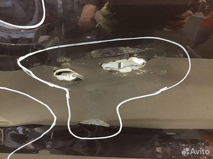 Дверь передняя левая Porsche Macan 2014