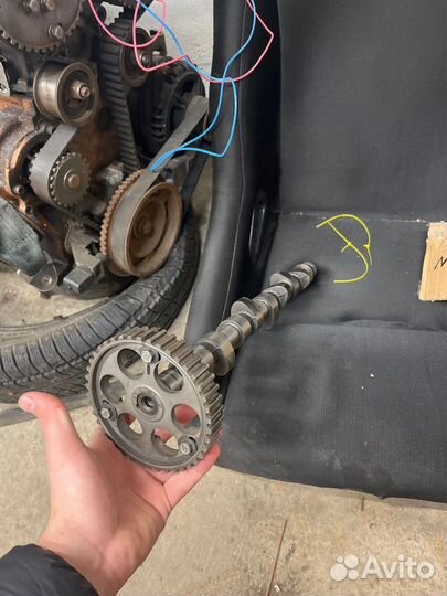 Вал 10.93 с разрезной шестерней