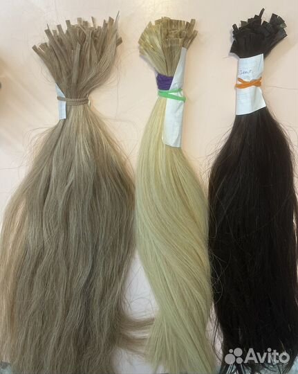 Наращивание натуральных и био волос,продажа