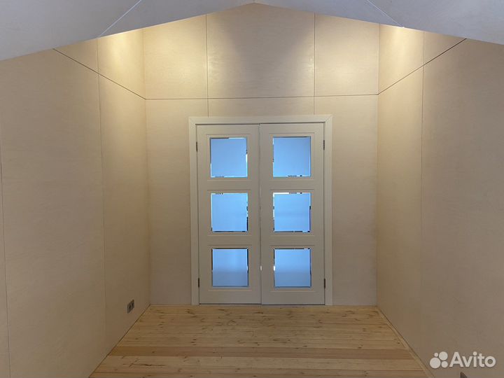 Двери межкомнатные двойные