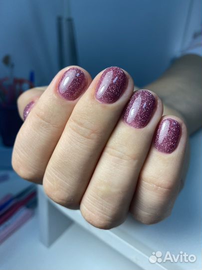 Наращивание, маникюр, покрытие гель-лак. Щербинки