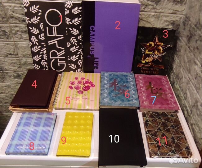 Канцтовары(маркеры, ежедневники, лупы)