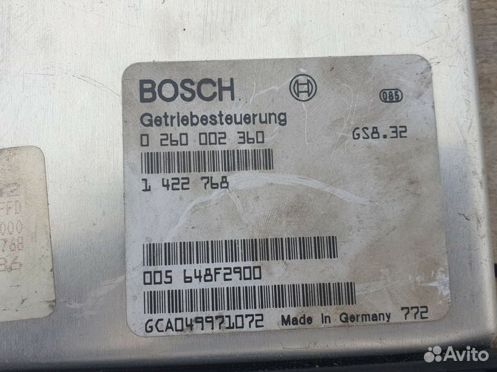 Эбу мозги АКПП Bosch BMW E38 M52 2.8i