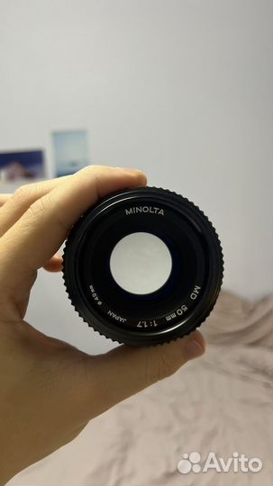 Объектив minolta md 50 1.7