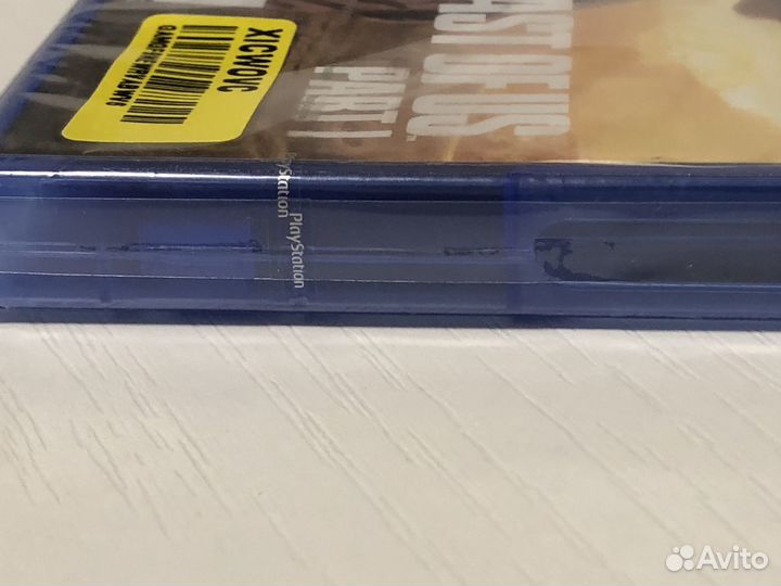 Диск The Last Of Us part 1 remastered PS5