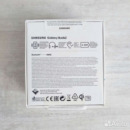 Новые наушники TWS Samsung Buds 2. оригинал