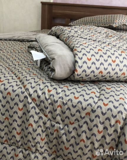 Постельное белье с одеялом семейное