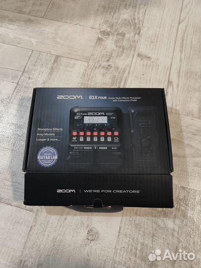 Гитарный процессор zoom g1x four
