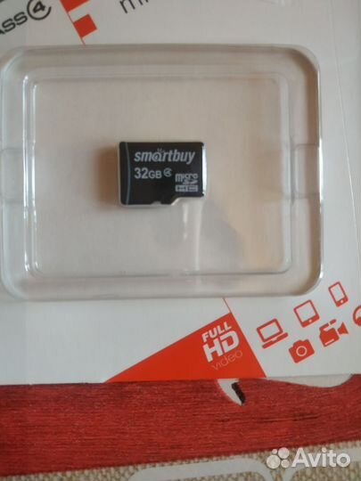 Карта памяти MicroSD 32 гб smartbuy