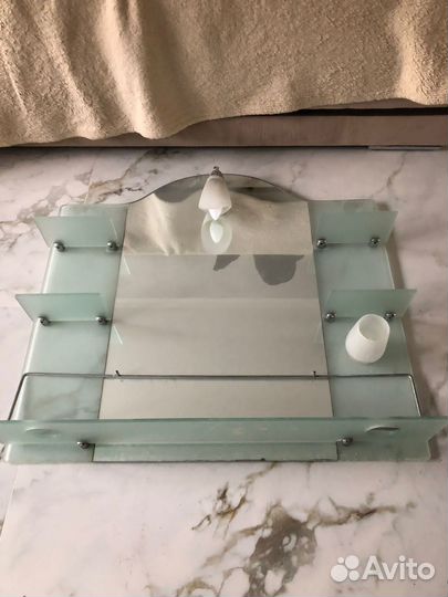 Зеркало в ванную бу