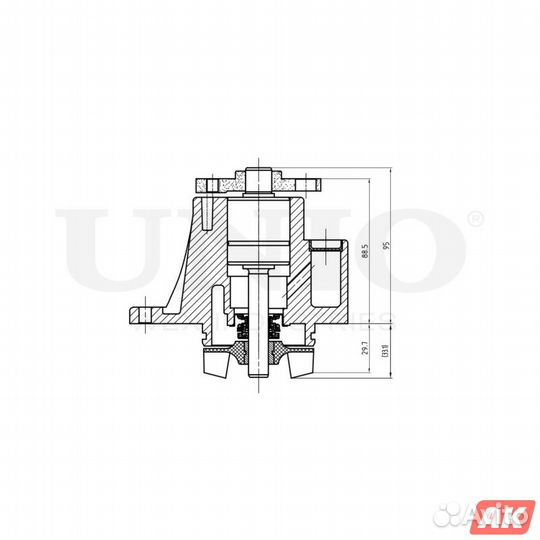 Насос водяной