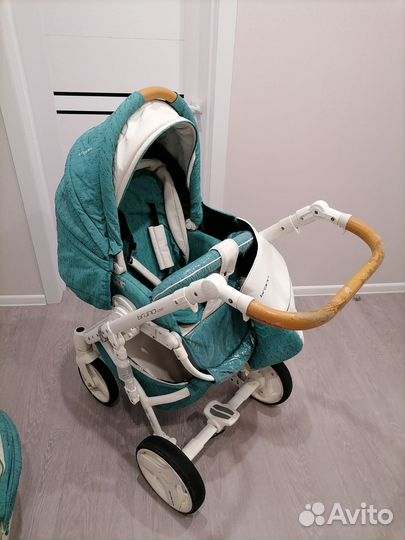 Коляска 2 в 1 Riko Bruno luxe