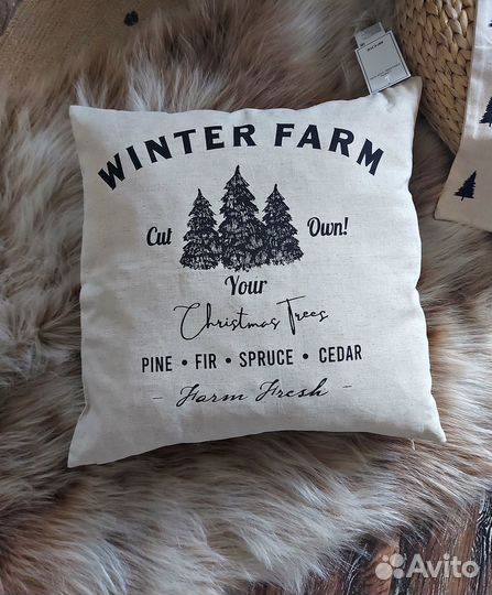 Чехол, чехол на подушку HM home H&M Zara home