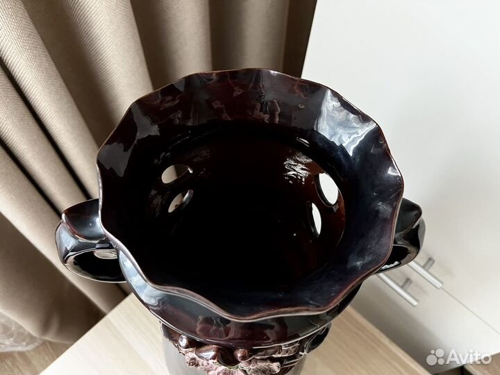 Ваза большая напольная керамическая