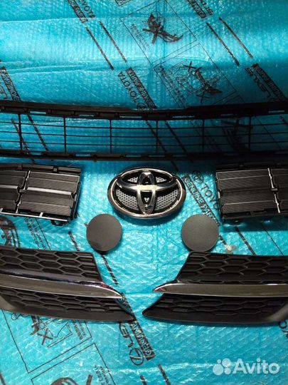 Бампер передний Рав 4 (4) в сборе 2013-2015