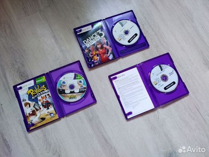 Лицензионные диски для Kinect Xbox 360