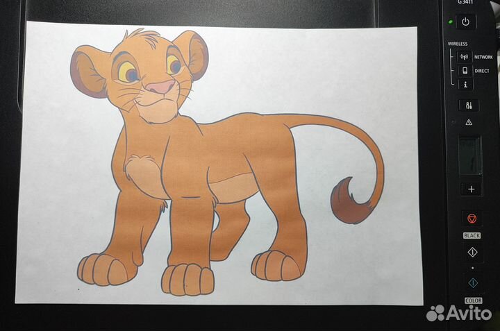 Мфу(принтер, сканер, копир) струйный canon G3411