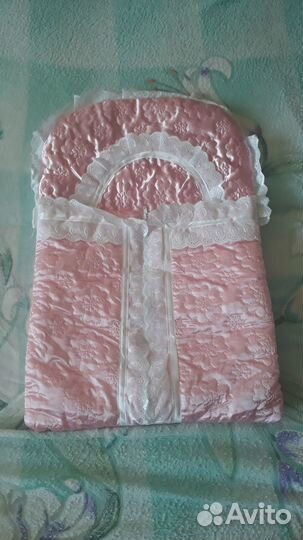 Конверт на выписку летний для девочки