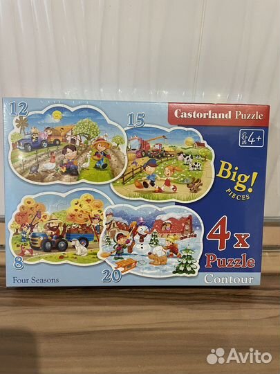 Пазлы новые (40 коробок в наличии)