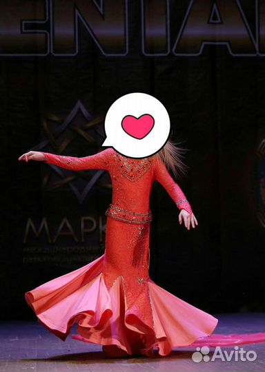 Костюм для восточных танцев детский