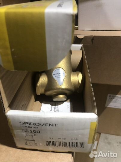 Spirovent aa100 1дюйм сепараратор воздуха