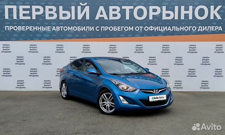 Hyundai Elantra 1.8 AT, 2014, 188 000 км