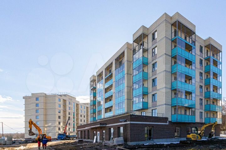 2-к. квартира, 69 м², 2/15 эт.