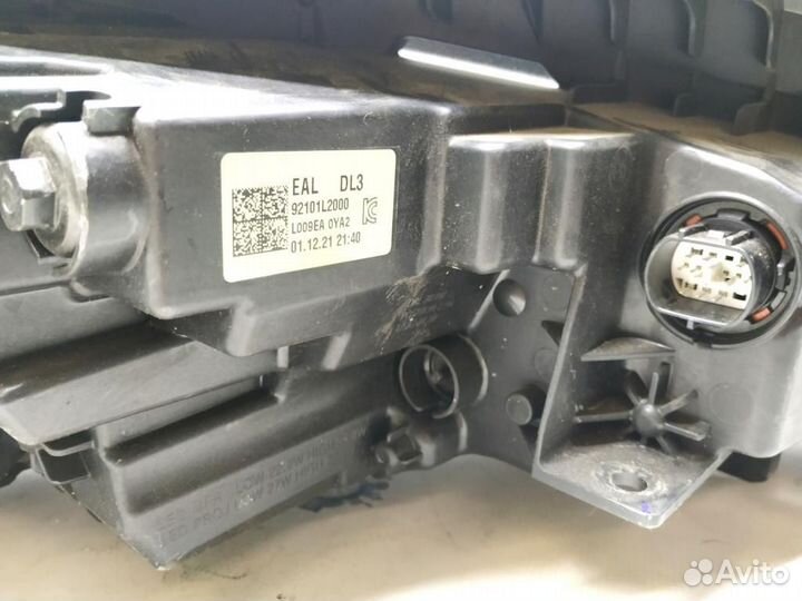 Фара левая LED Киа К5 DL3 (4 линзы) бу