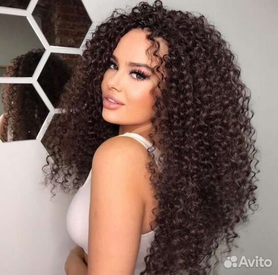 Афрокудри причёска