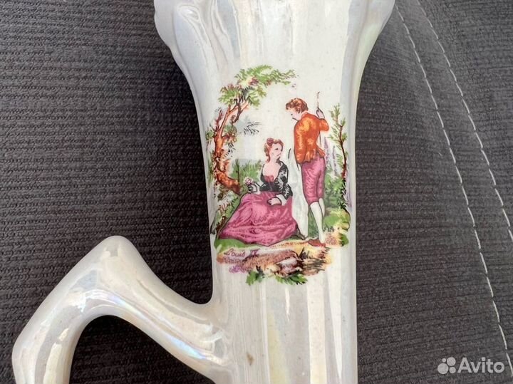 Фарфоровый подсвечник