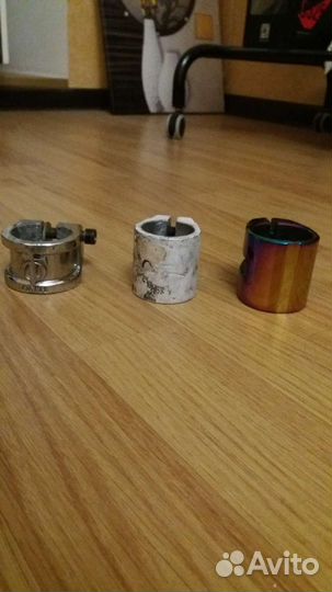 Зажим для трюкового самоката