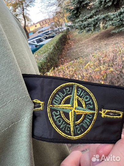 Свитшот stone island хаки