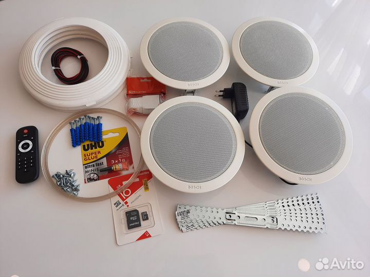 Готовая потолочная аудио система, Фоновая музыка