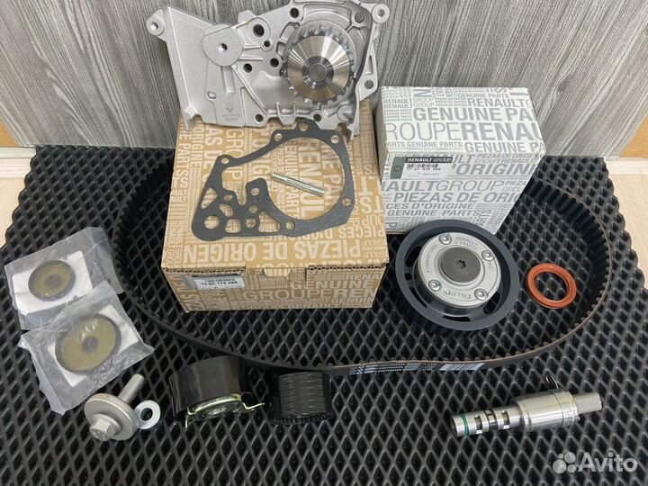 Комплект грм оригинал Nissan Almera К4М