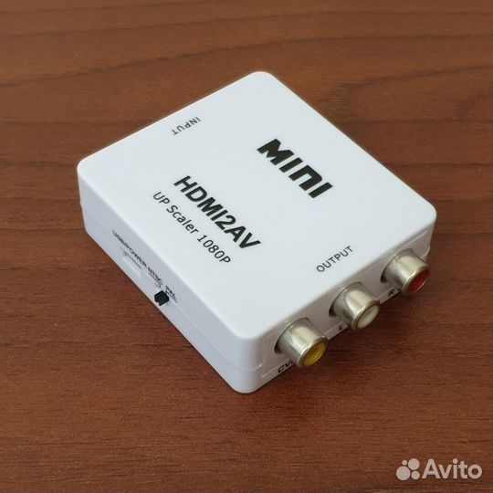 Конвертер hdmi на AV + аудио для монитора, PS3